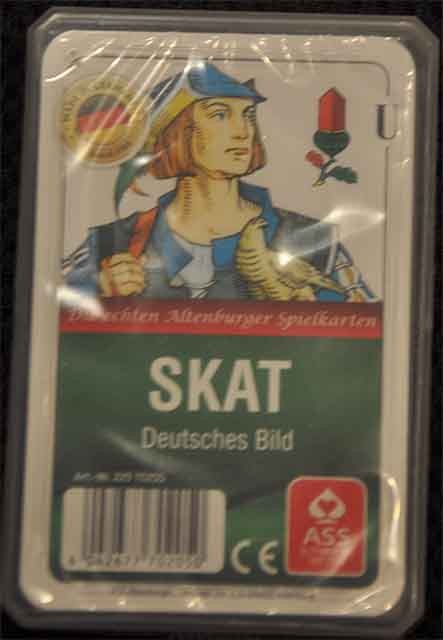Skat deutsches Bild, Kunststoffetui