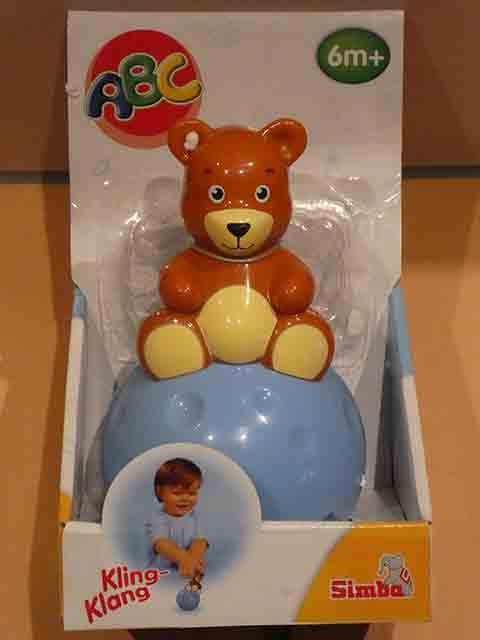 Baby-Steh-Auf-Figur "Bär - ABC"